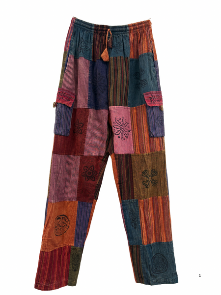 Patchwork cargo pants XXXL