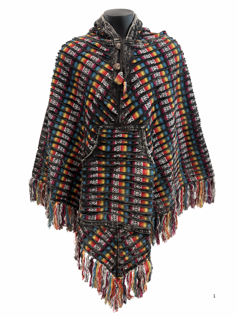 Razor cut Poncho