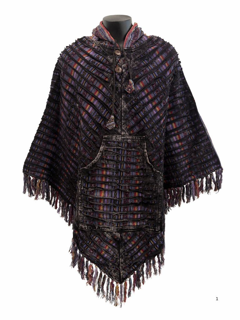Razor cut Poncho