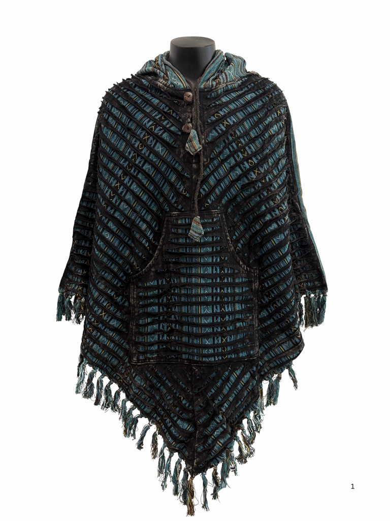 Razor cut Poncho