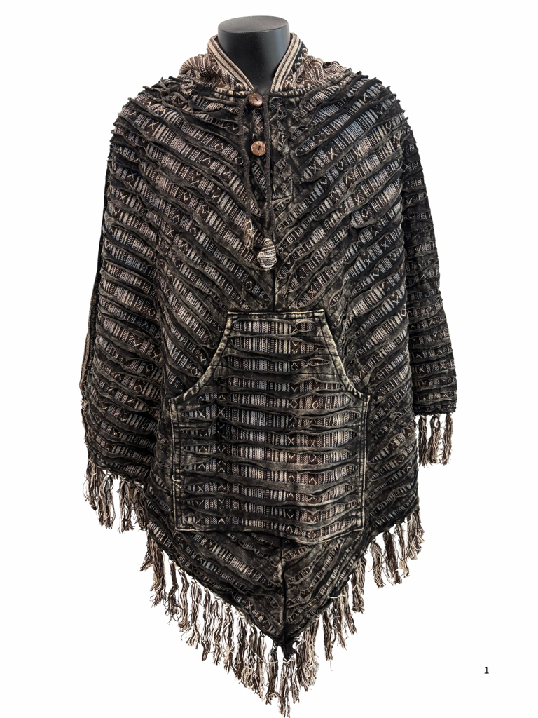 Razor cut Poncho