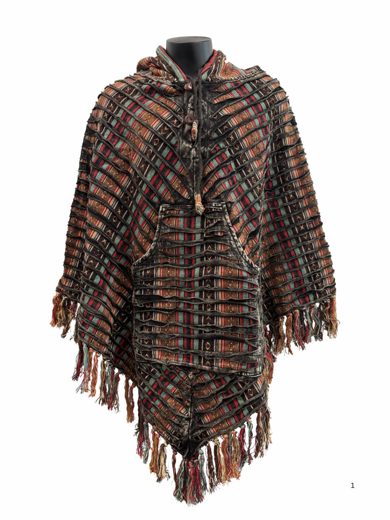 Razor cut Poncho