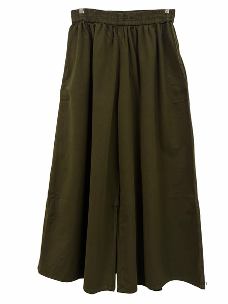 Palazzo Pants Olive Green