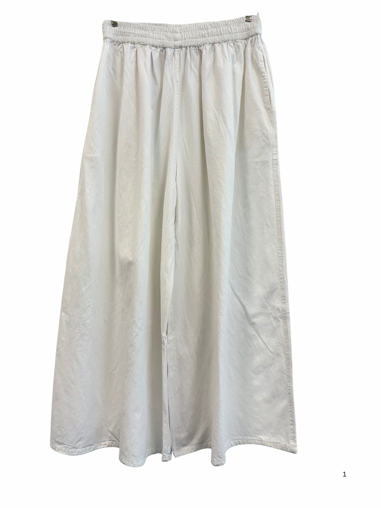 Palazzo Pants White
