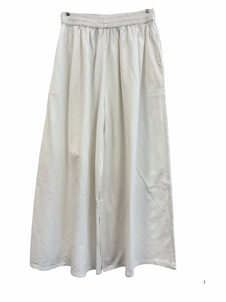 Palazzo Pants White