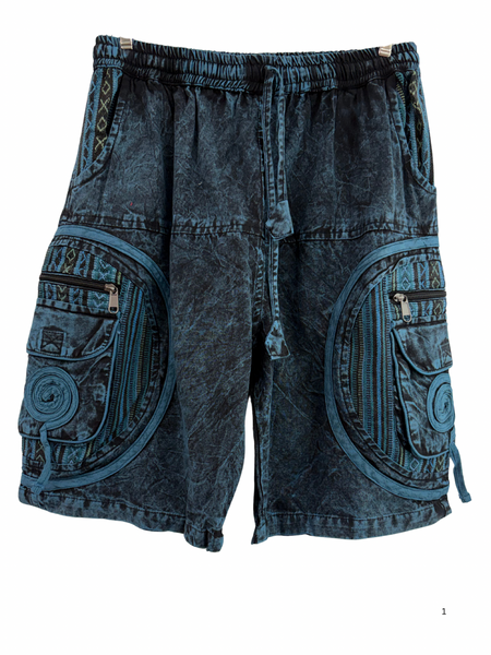 Lhakpa shorts Blue