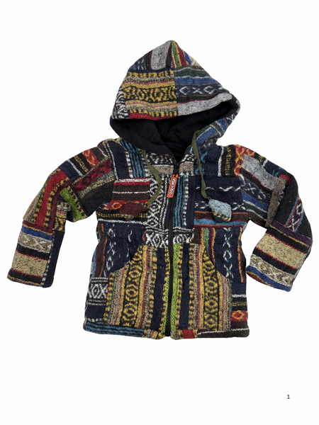Kids patchwork gheri jacket size M