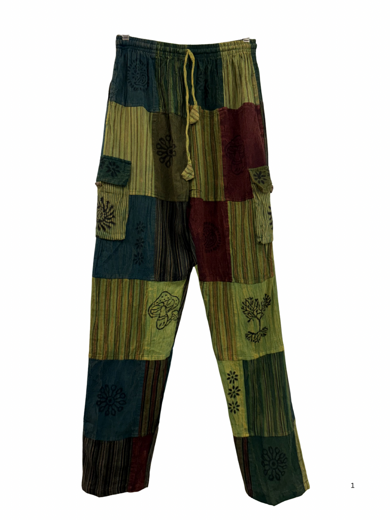 Patchwork cargo pants XXXL