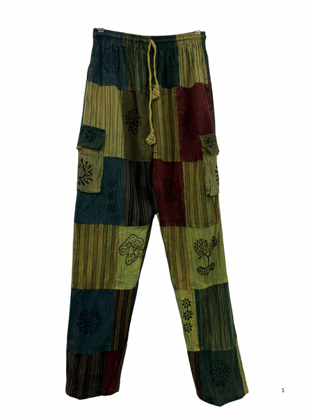Patchwork cargo pants XXXL