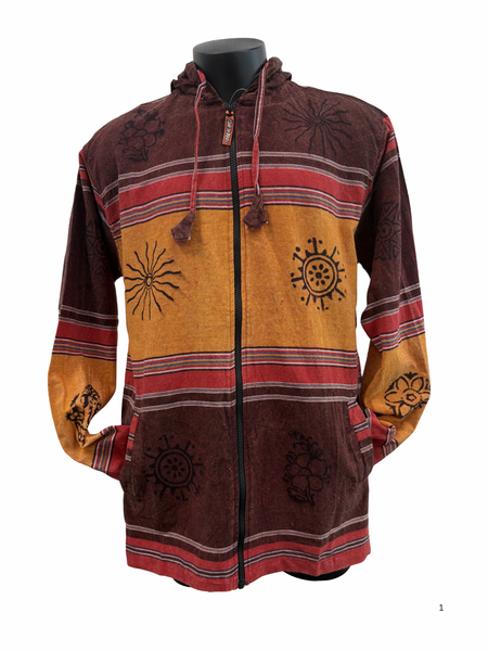 Block printed Shyama Jacket ( unlined )