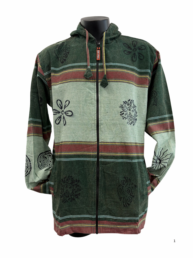 Block printed Shyama Jacket ( unlined )