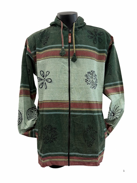 Block printed Shyama Jacket ( unlined )