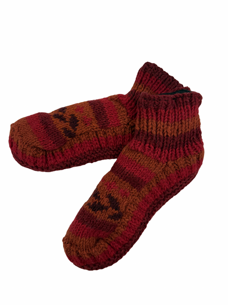 Wool booties