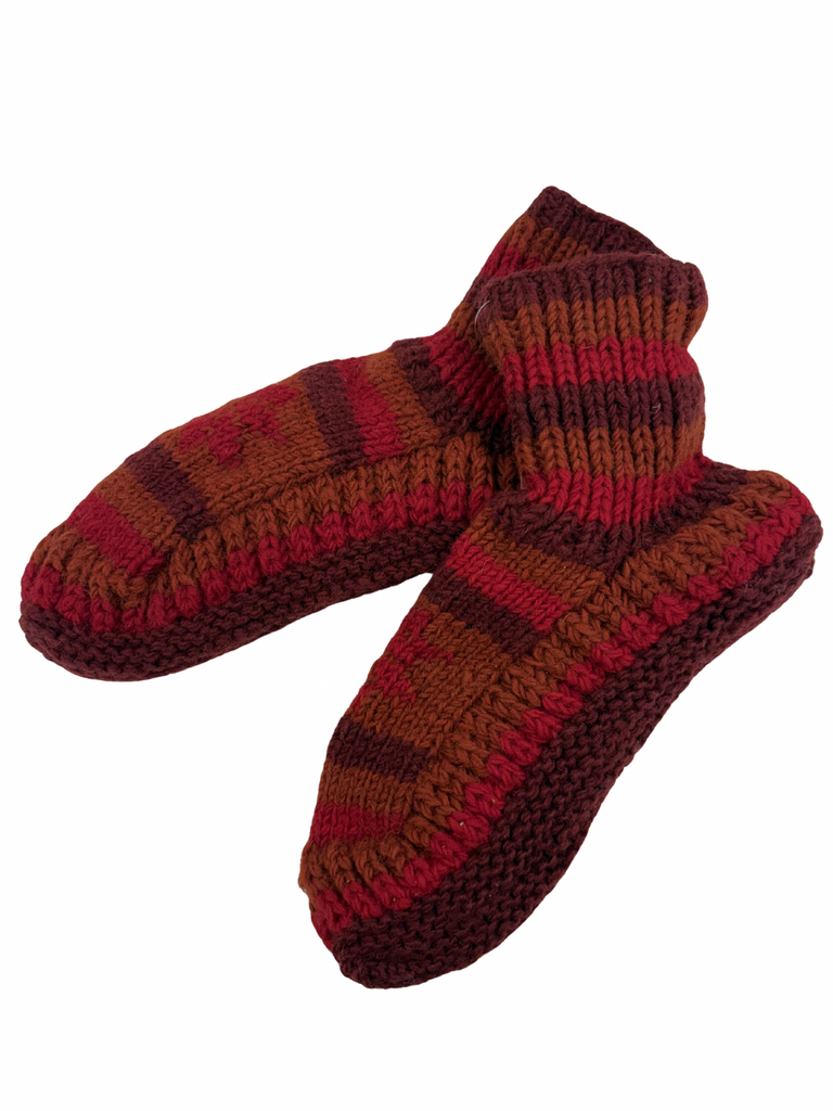 Wool booties