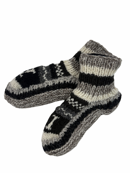 Wool booties