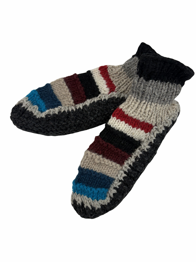 Wool booties