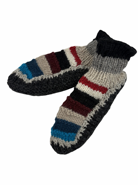 Wool booties