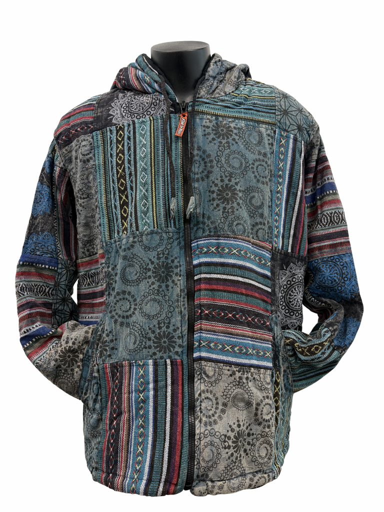 Cotton Patch Jacket Blue
