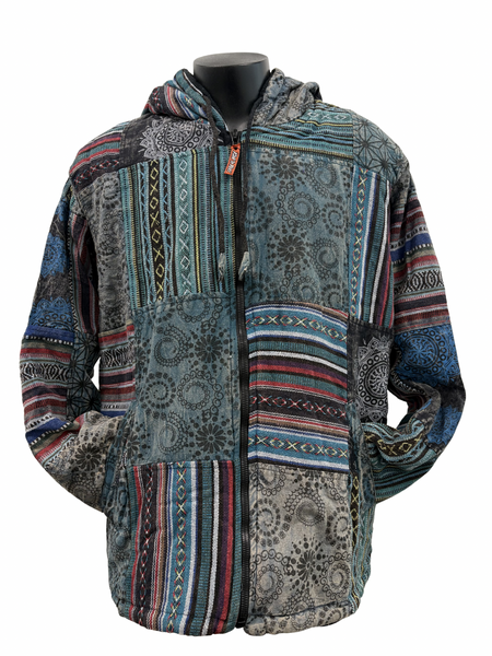 Cotton Patch Jacket Blue