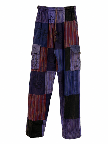 Patchwork cargo pants M