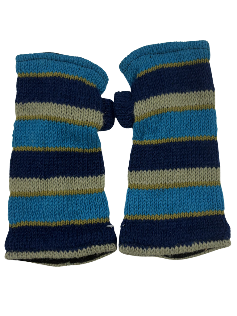 Hand warmers wool knit