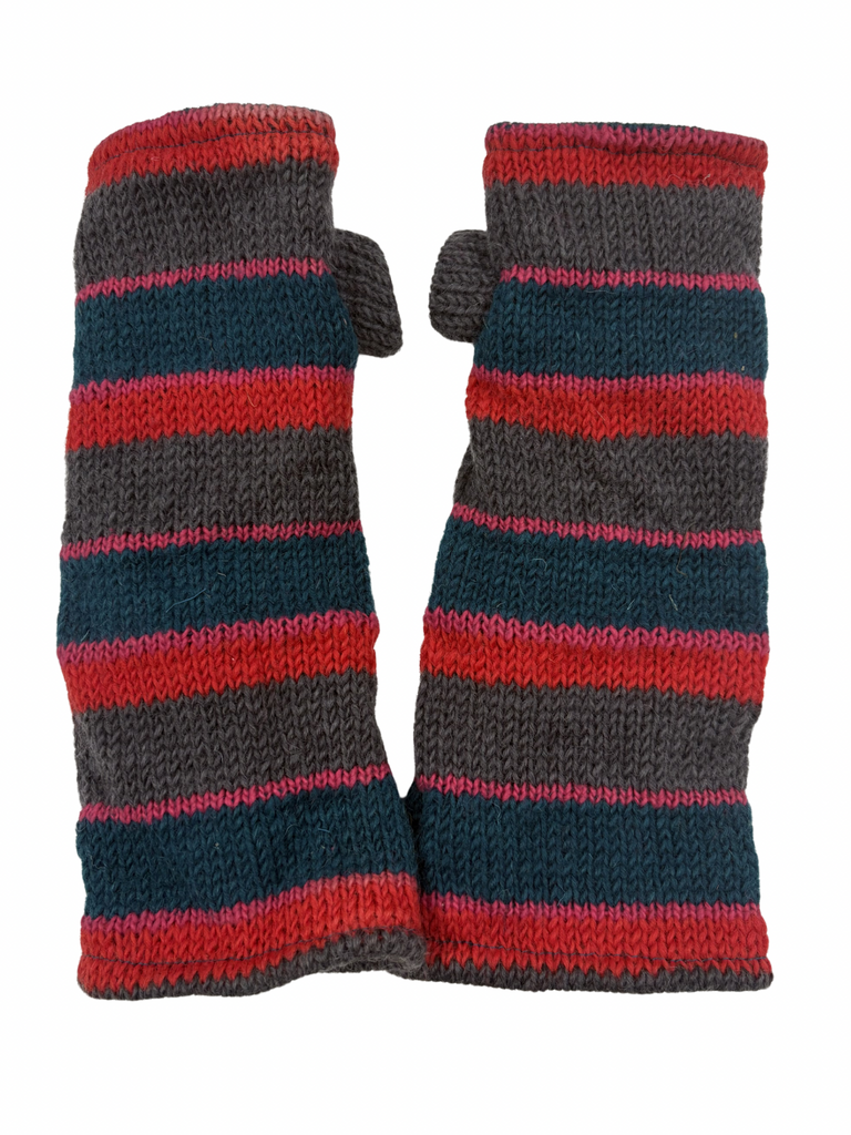 Hand warmers wool knit