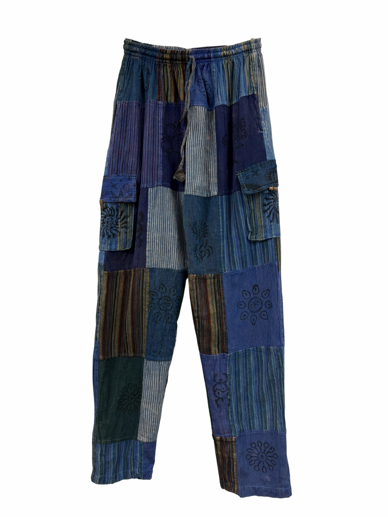 Patchwork cargo pants XL