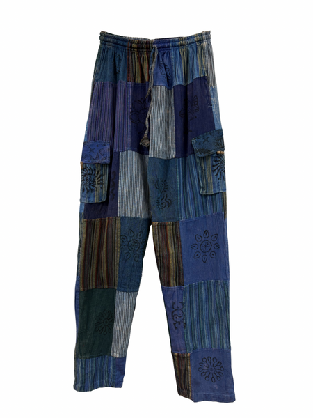 Patchwork cargo pants XL