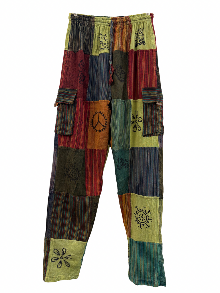 Patchwork cargo pants XXXL
