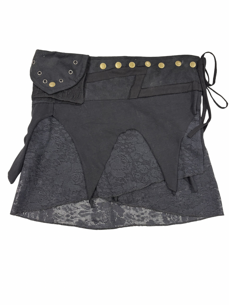 Lace Underlay Skirt with pockets