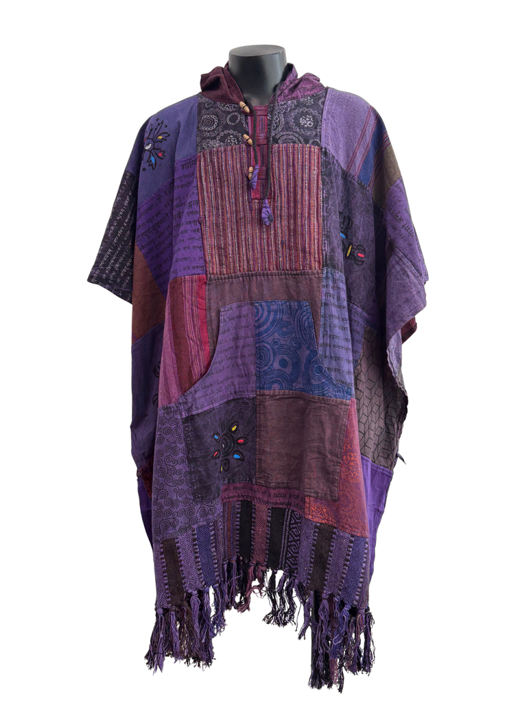 Patchwork Shyama Cotton Poncho