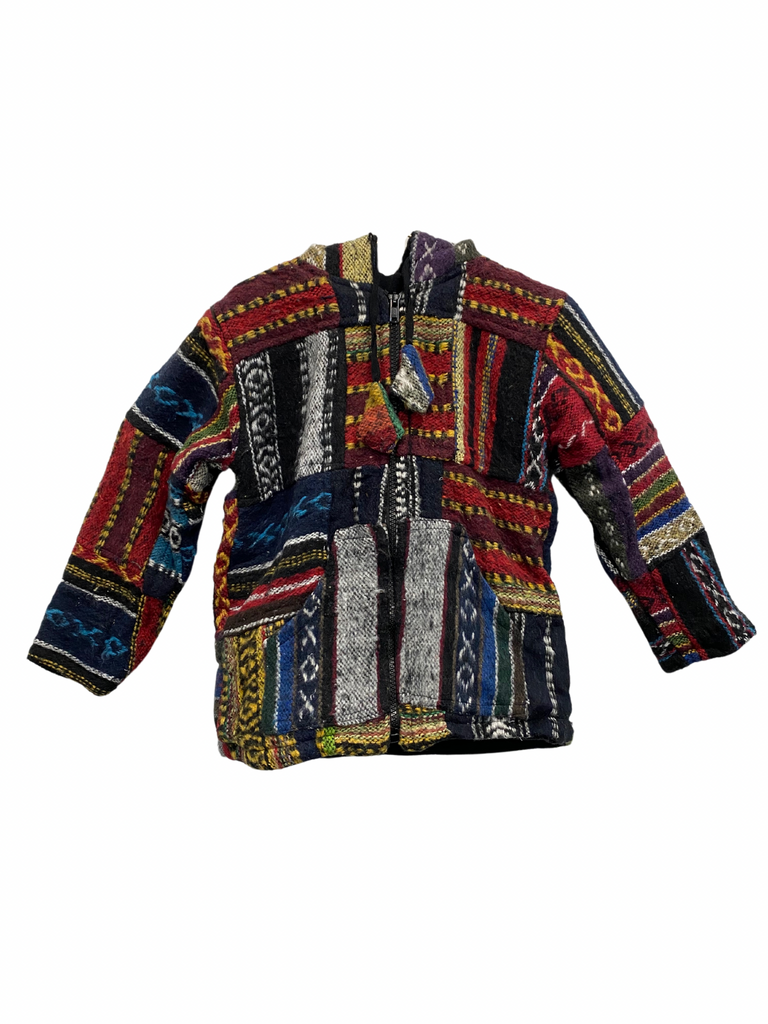 Kids patchwork gheri jacket size L