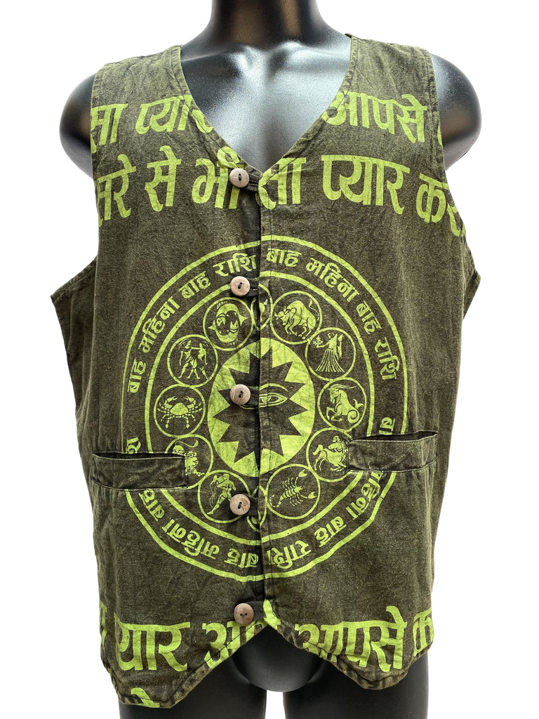 Zodiac cotton vest