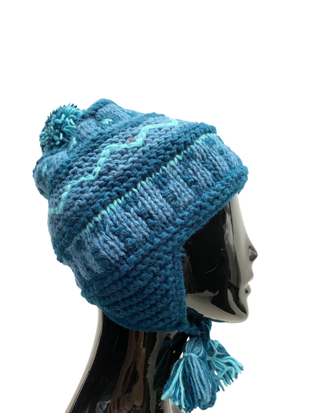 Wool knit winter hat