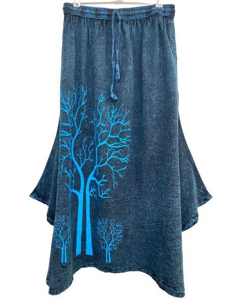 Tree of Life Print Skirt