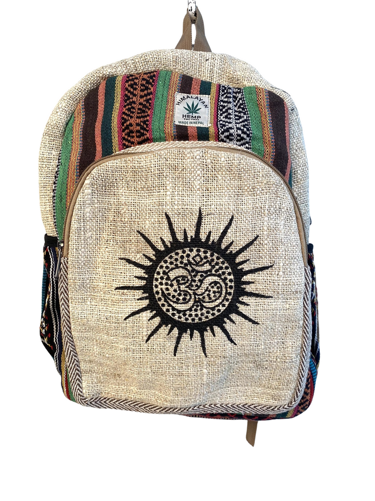 Cotton and Hemp backpack bag smaller