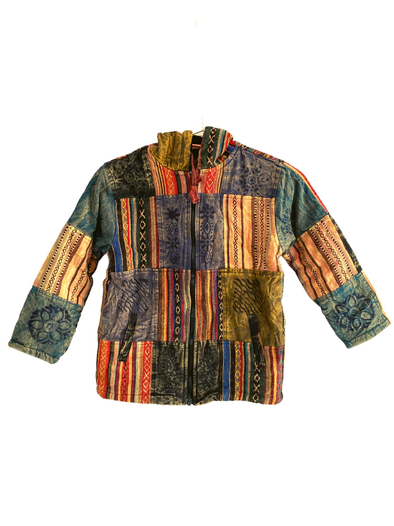 Kids patchwork jacket size 2XL
