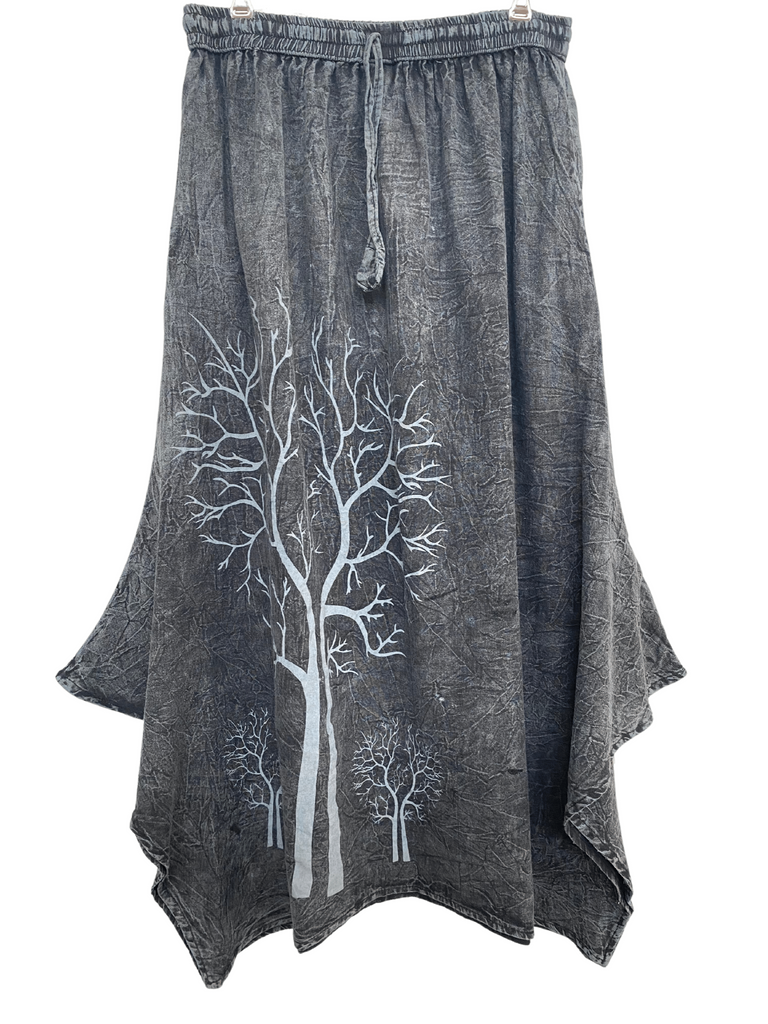 Tree of Life Print Skirt