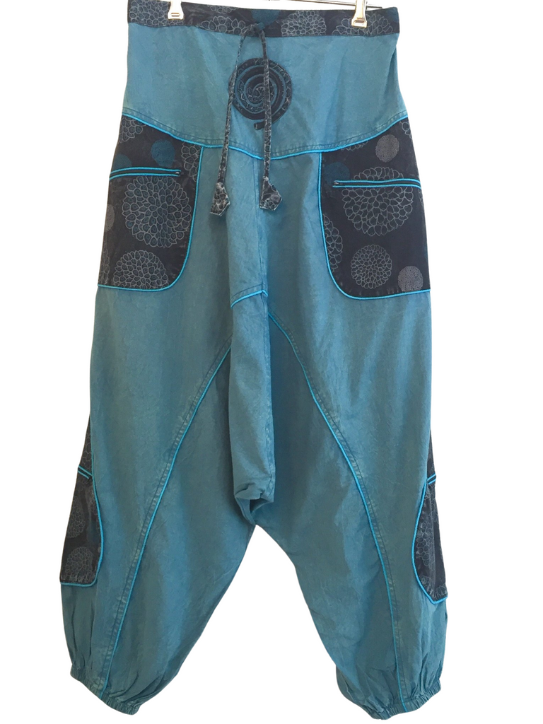Doof Pants Spiral Blue and charcoal