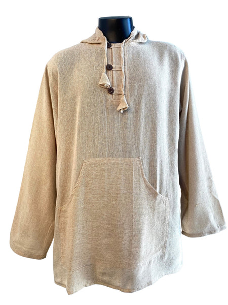 Open-Weave Cotton Pullover