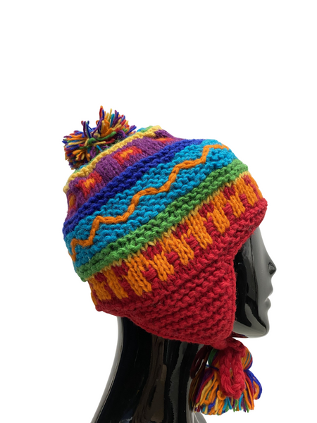 Wool knit winter hat
