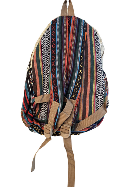 Cotton and Hemp backpack bag smaller