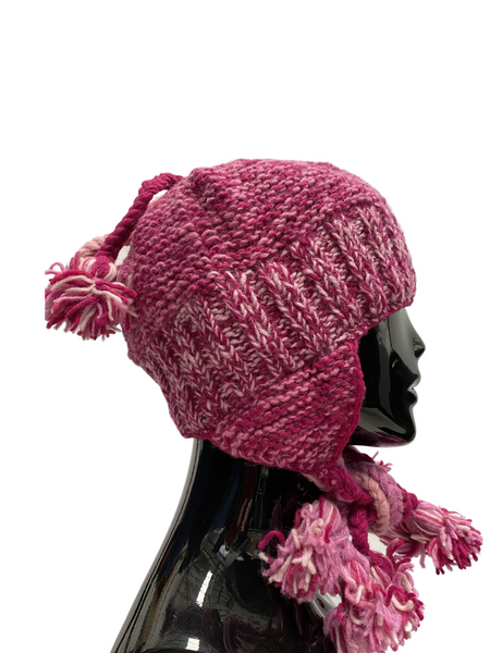 Wool knit winter hat