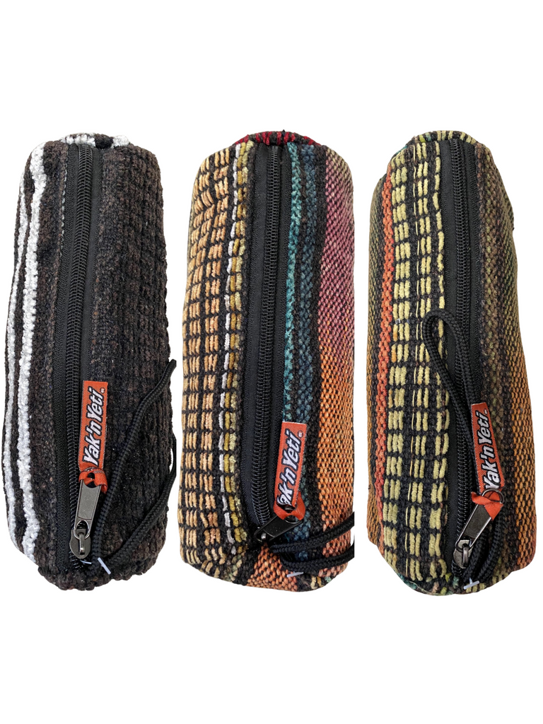 Velour pencil case bag