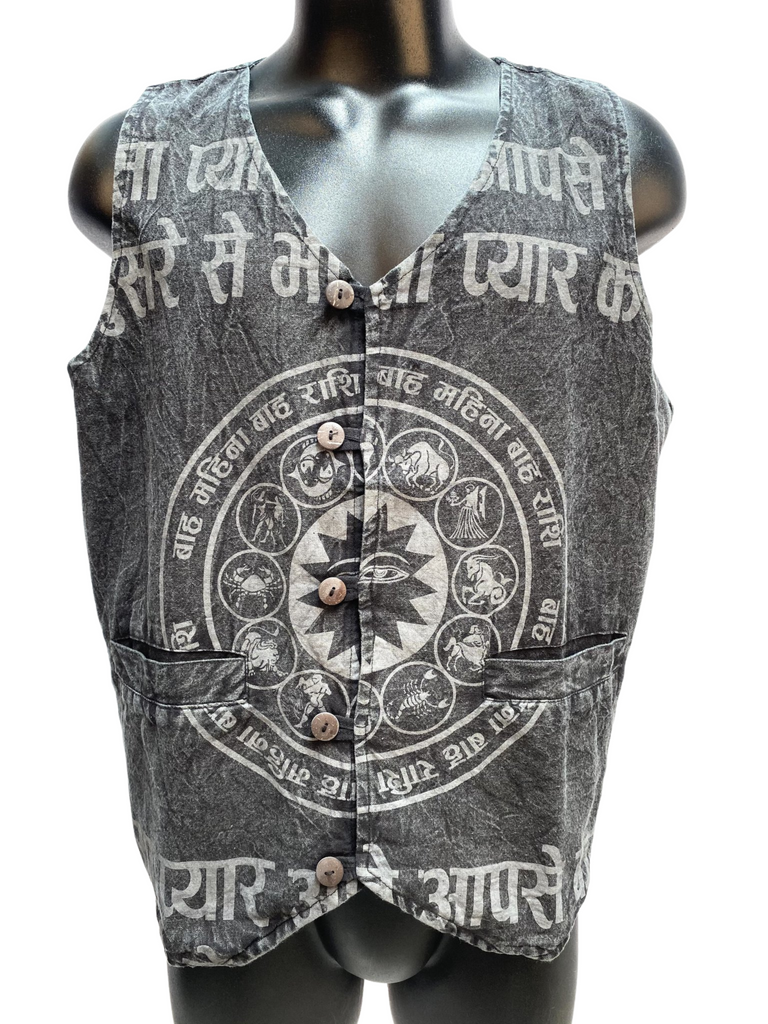 Zodiac cotton vest