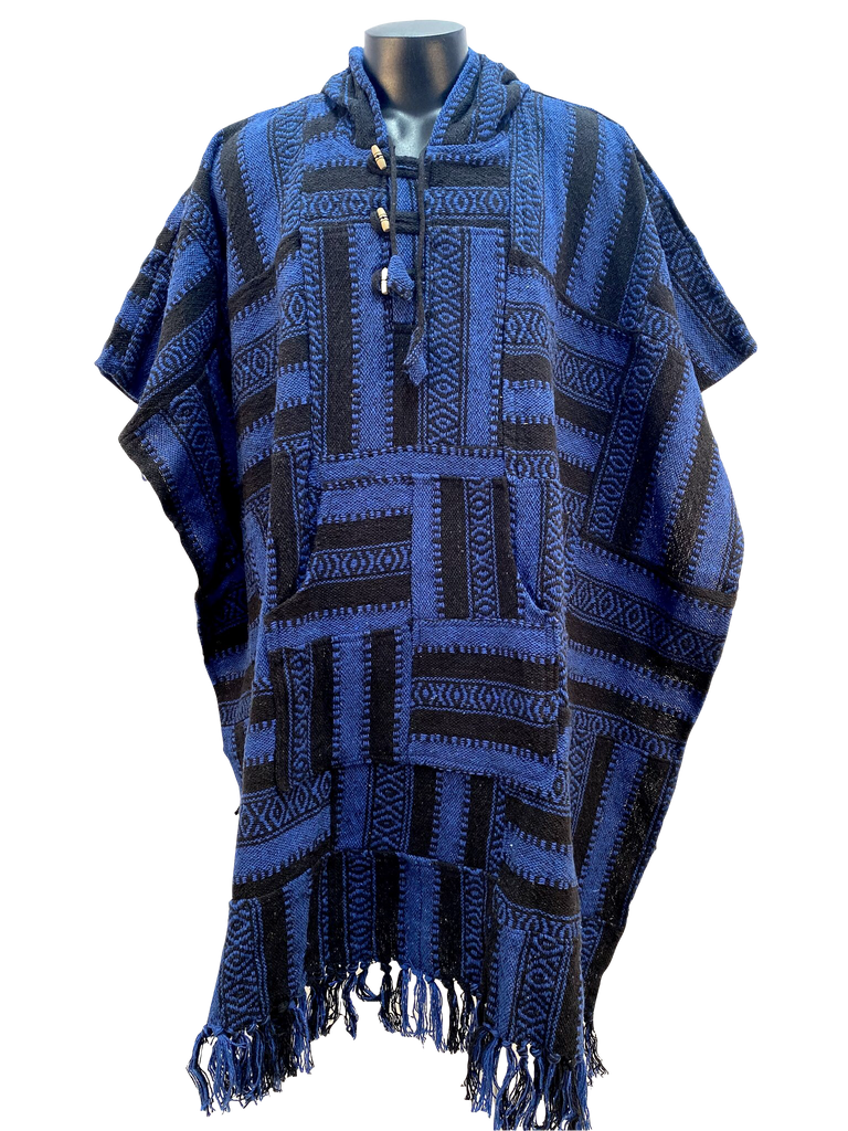 Two tone Gheri Poncho Square