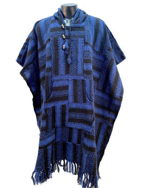 Two tone Gheri Poncho Square