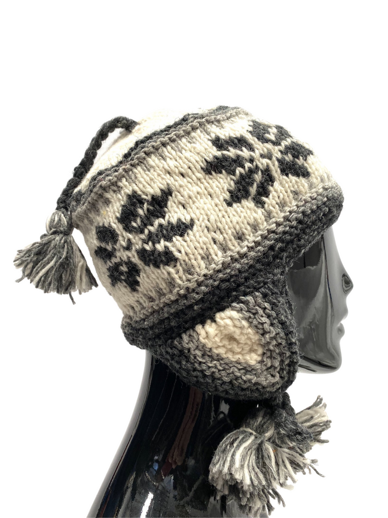 Wool snow hat deals
