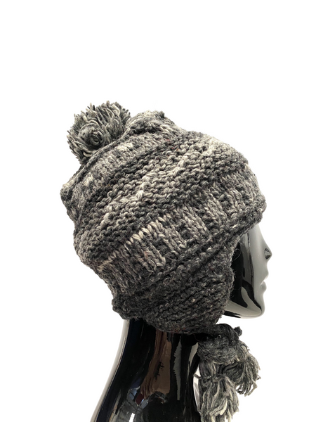 Wool knit winter hat