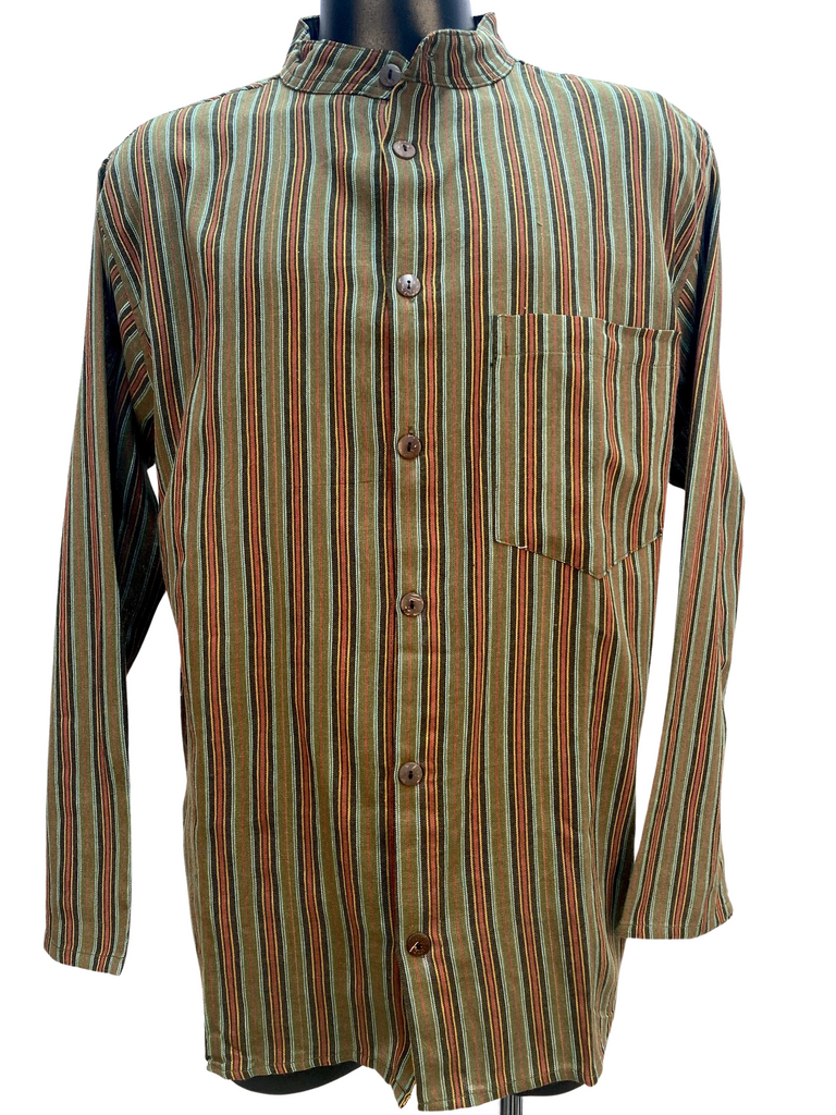 Striped cotton shirt